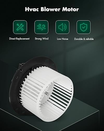 Vista 1591 de SCITOO 700188 Reemplazo del motor del ventilador HVAC con jaula de ventilador para Toyota Tacoma 2005-2015, reemplazo OE - 87103-04043, 87103-04044