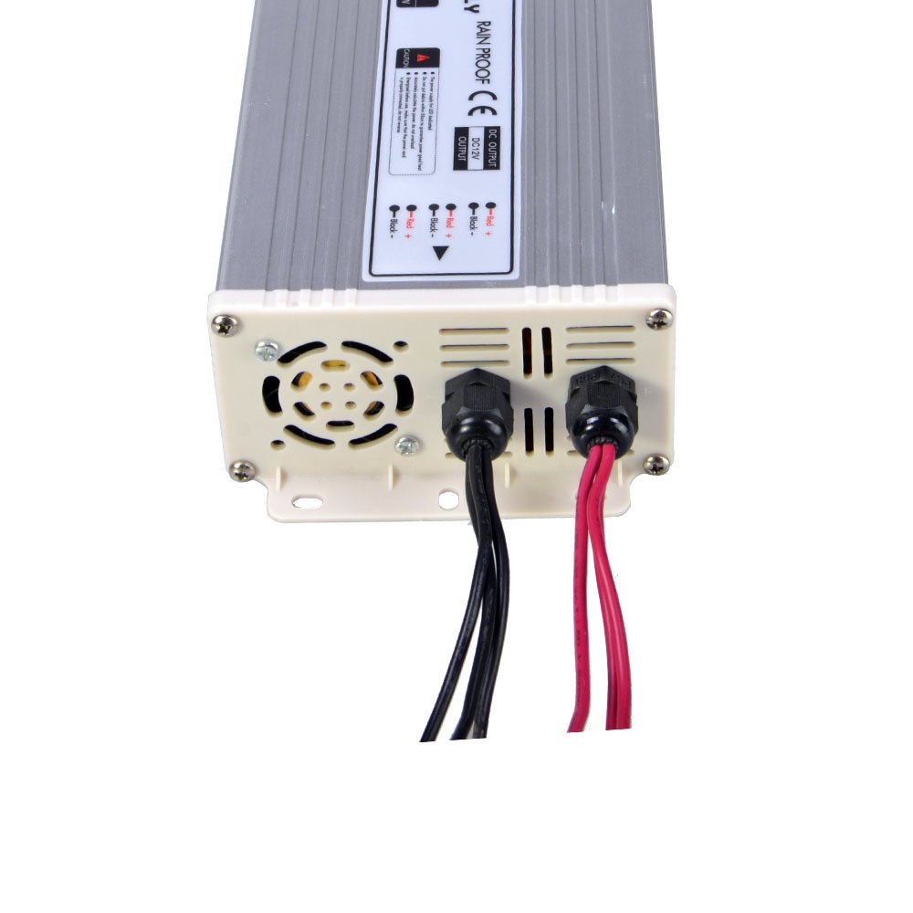 Trasformatore 220v 12v 600w 50a Impermeabile IP63 Tensione Costante Interruttore di Uscita Singola Driver di Alimentazione per Striscia LED (SANPU FX600-H1V12)