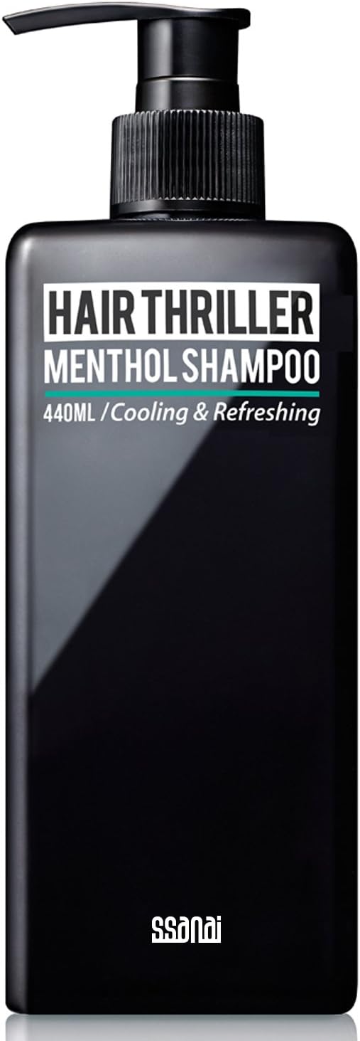 Swagger Hair Thriller Menthol Shampoo - Cooling & Refreshing Shampoo for Men, 440ml / 13.5 Fl Oz by Swagger