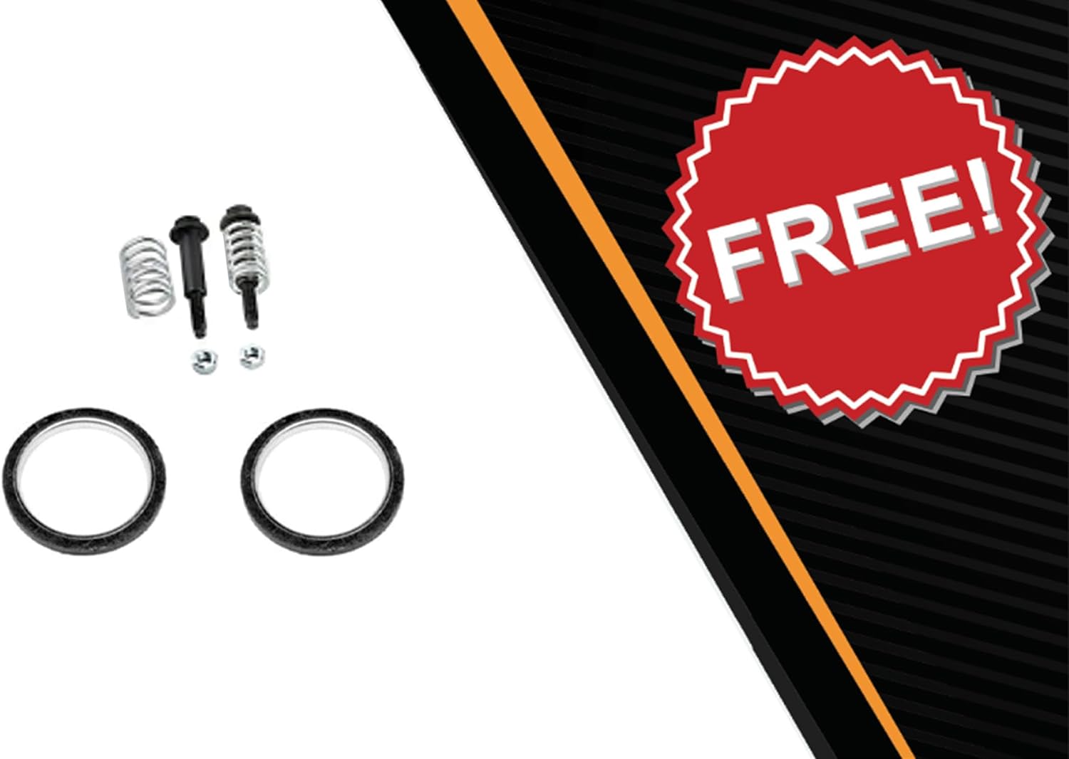 Exhaust Front Pipe Compatible for 2006-2008 Toyota Rav4 2.4L | Stainless Steel | Northeastern Exhaust | Free Gaskets and Bolt Kit Included | Direct-Fit Replacement