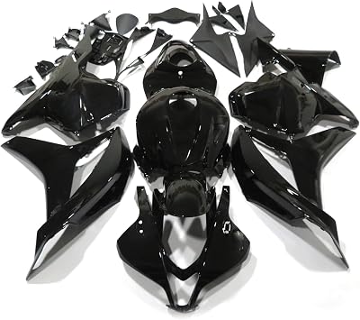 Motorcycle Bodywork Fairing Kit for Honda CBR 600RR 2009 2010 2011 2012 Gloss Black - Pieces/kit 29