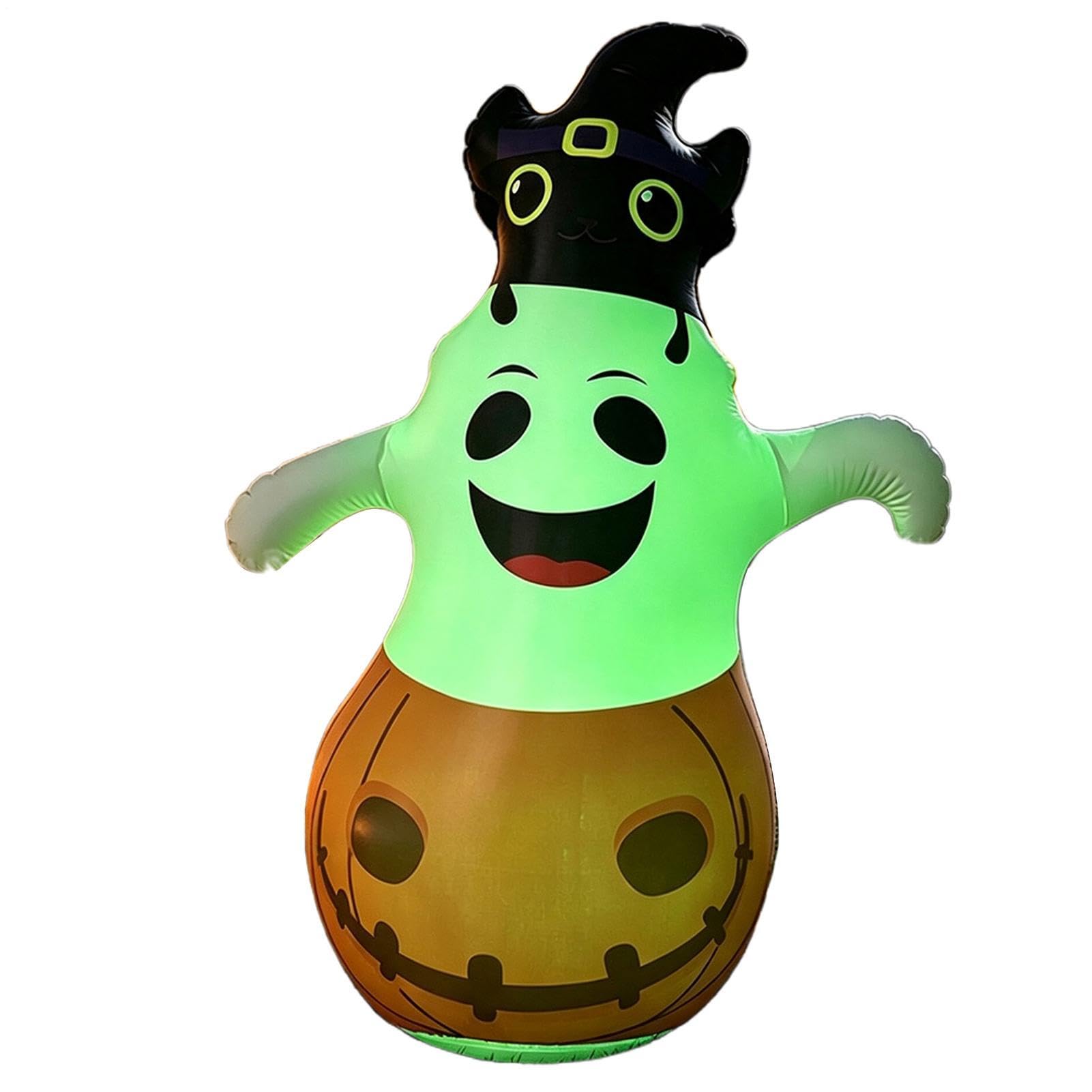 Hinchables De Halloween Hinchables Tumbler de Calabaza y Fantasma para