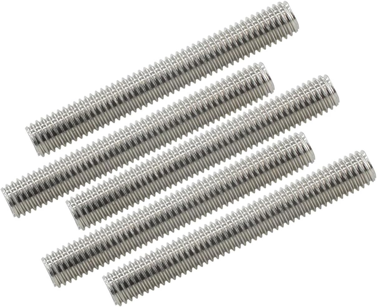 CREAP 304 Stainless Steel Fully Threaded Rod Long Threaded Screw Metric Thread Right Hand Threads 30-500mm M8(70mm)