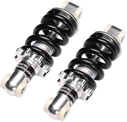 Amortiguador de suspensión trasero de 4.9 pulgadas y 4.921 in, 750 libras para scooter de gas, bicicleta eléctrica, motocross, 47 cc, 49 cc, 50 cc,
