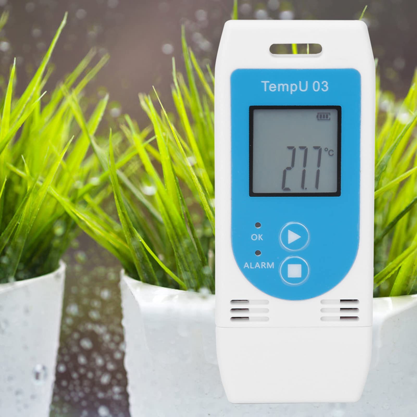 Data Logger Storage PDF GSP Standard USB Registratore di temperatura e umidità ad alta precisione con capacità dati 32000 per catena del freddo per l'industria