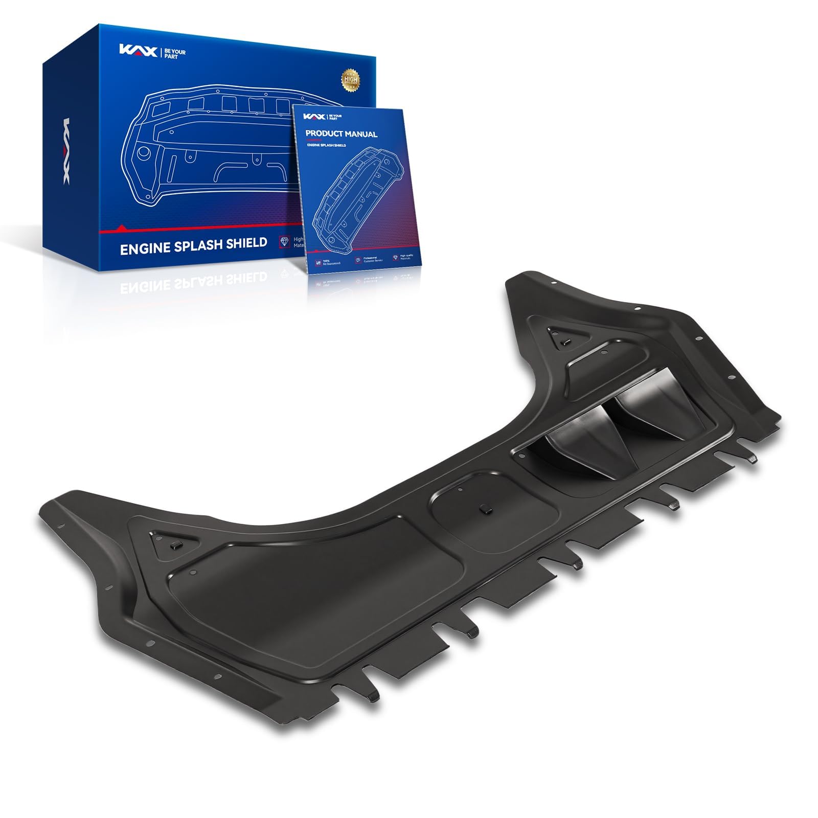KAX Engine Splash Shield fit for 2006-2013 Audi A3, 1Pc