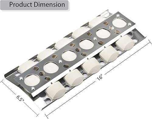 Miniatura 2 de Leship Bandeja de briquetas de 16 pulgadas para Summerset Sizzler 26 32 40 TRL Deluxe de 44 pulgadas, piezas para RCS Premier RJC009P RJC26A RJC32AL