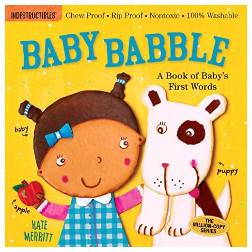 Indestructibles: Baby Babble: Chew Proof - Rip Proof - Nontoxic - 100% Washable (Book for Babies, Newborn Books, Safe to Chew)