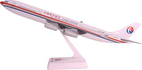 Flight Miniatures China Eastern A340-300 Escala 1200 - Modelo de avión de plástico Snap-Fit - Replica coleccionable de China Eastern Aircraft -