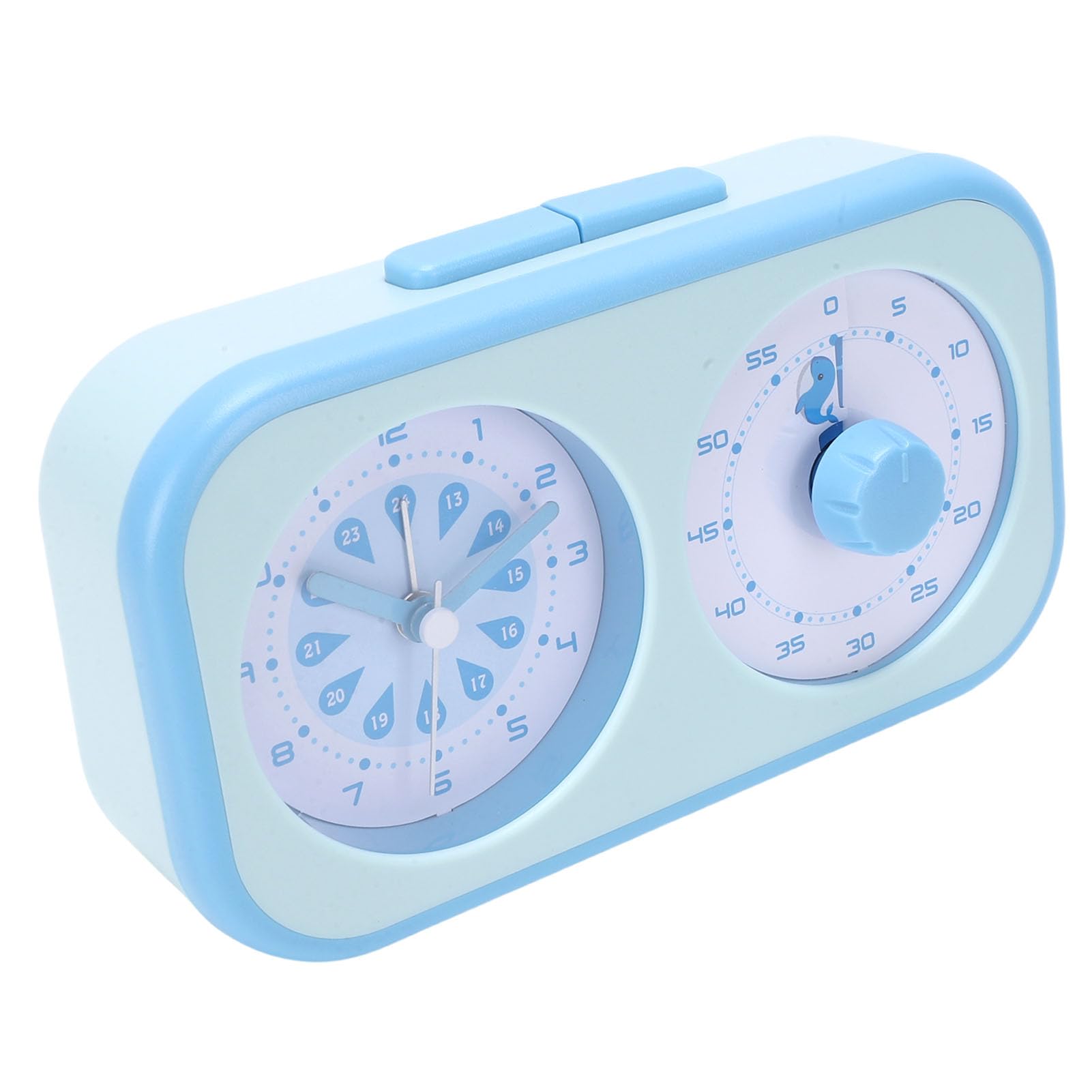 Temporizador visual infantil con alarma y reloj 3 en 1 silencioso