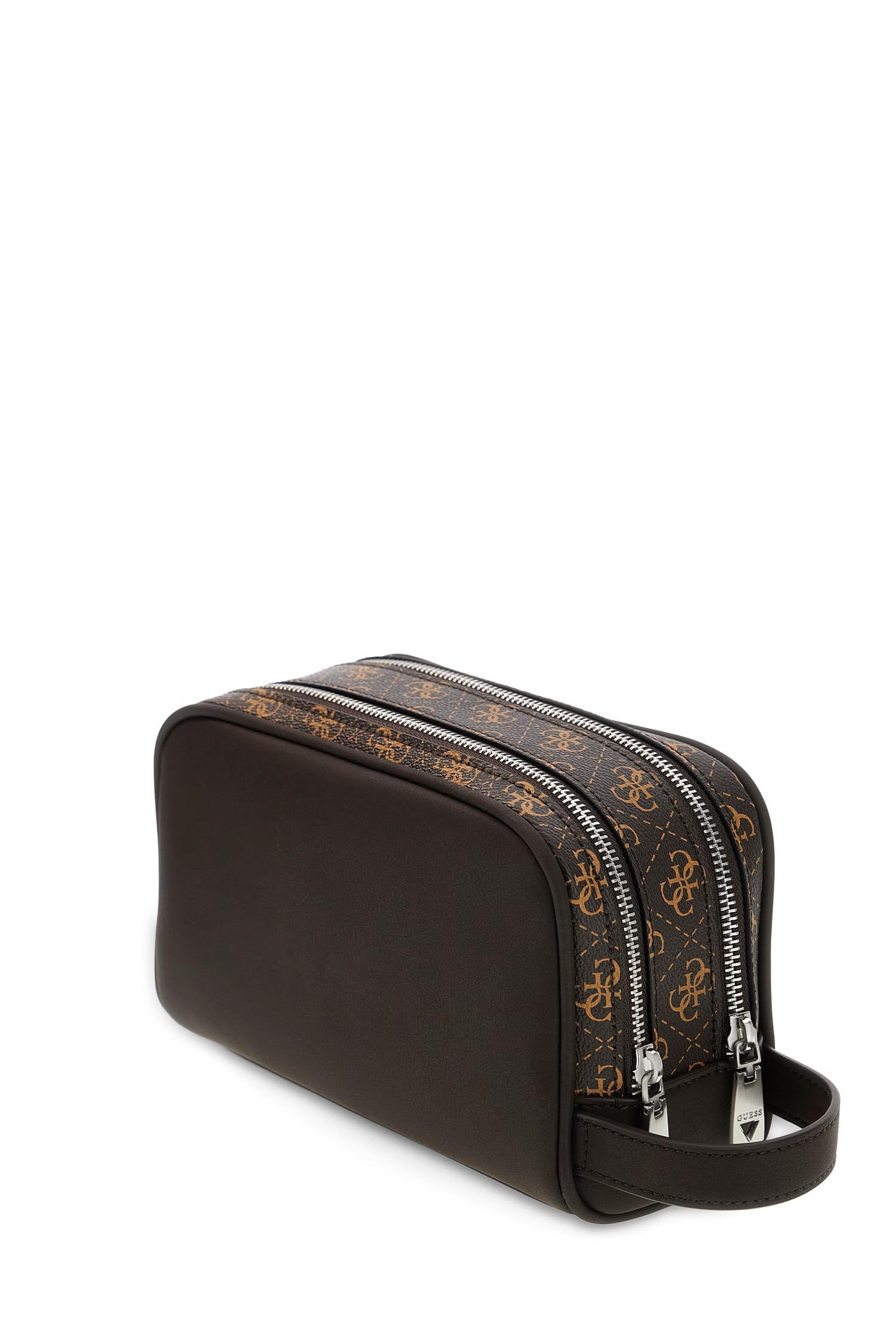 Guess Uomo Accessorio Sydney Small Necessaire Marrone