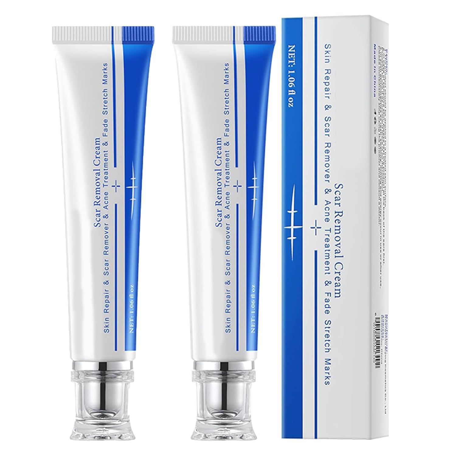 Scar Cream,Silicone Scar Gel,Scar Removal Cream,Scar Silicone Gel,Scar Gel,Scar Cream for Surgical Scars and Keloid Bump (1pcs)