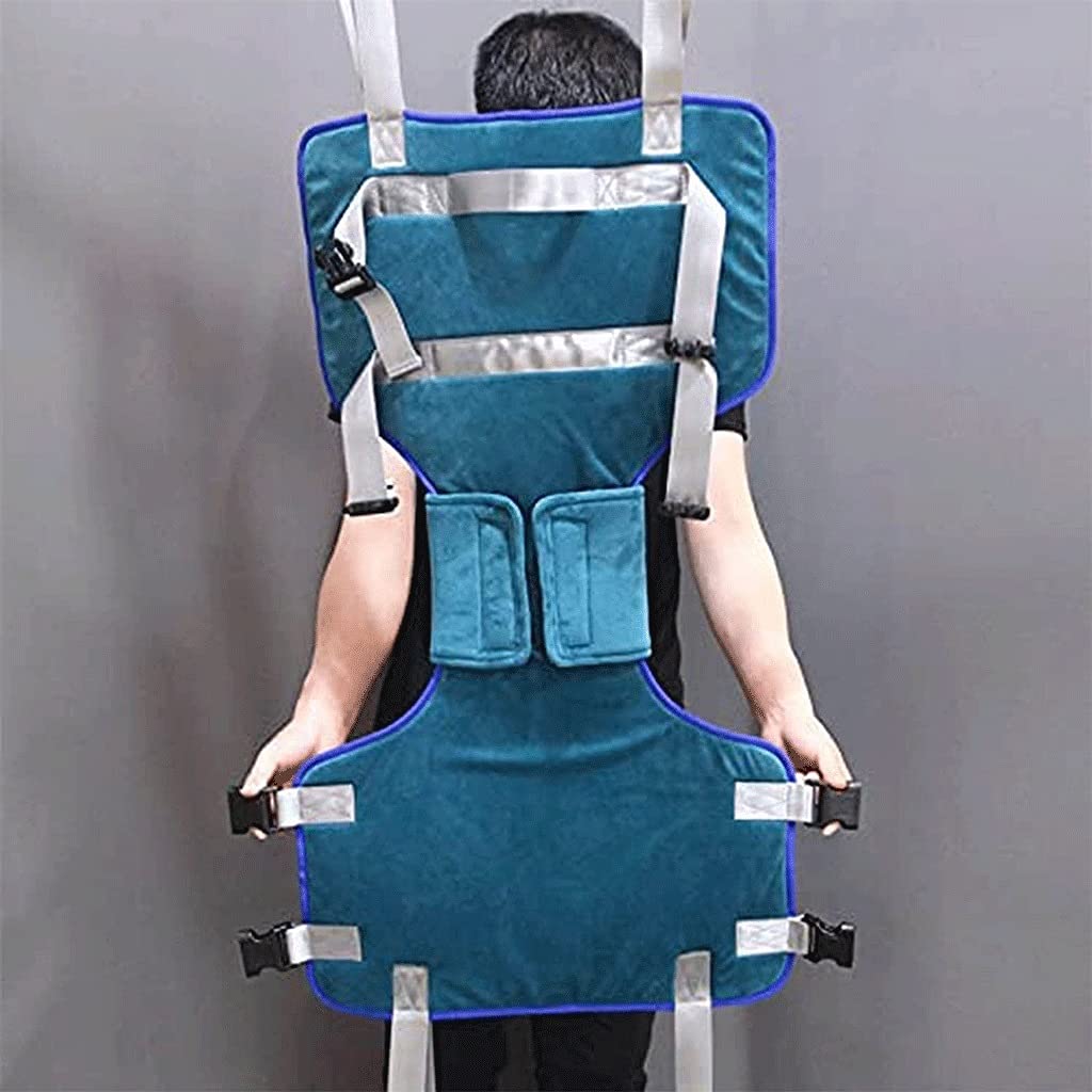 Arnés para inodoro, elevador de pacientes, elevador para discapacitados bariátricos, arnés de elevación, arnés premium para uso con elevadores de pacientes y grúas de techo (49,563 cm) (49,563 c