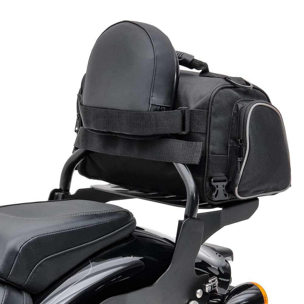 Sissy Bar Bag pour Indian Chieftain Dark Horse TM2 14L Noir