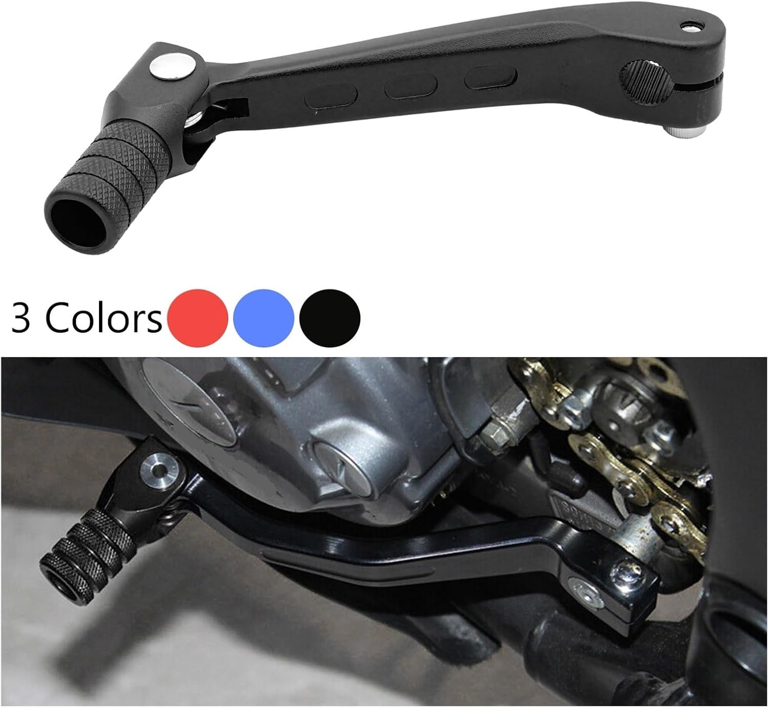 Motorcycle Gear Shift Lever for CRF80F CRF100F CRF150F CRF230F XR80R XR100R 2003-2015 2016 2017 Motorcycle Dirt Bike Folding Shifter Shift Lever