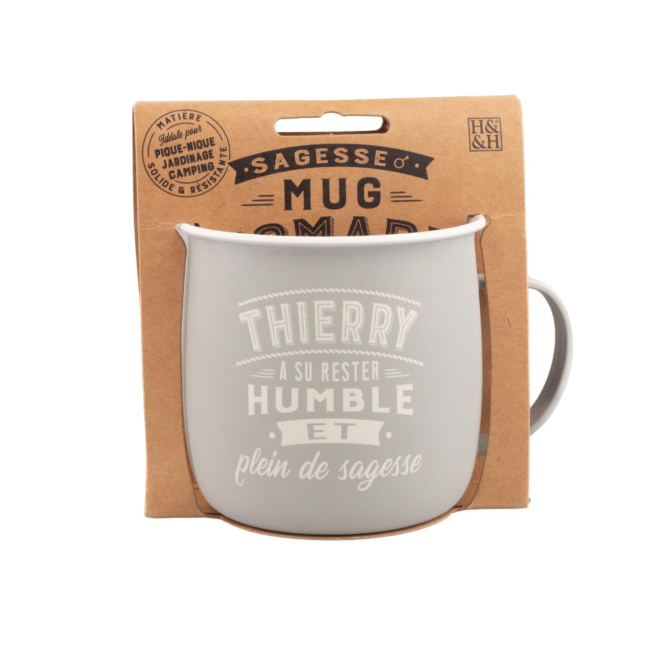 MUG NOMADE - Thierry Personalized Tea and Coffee Mug - Gift for Men and Women