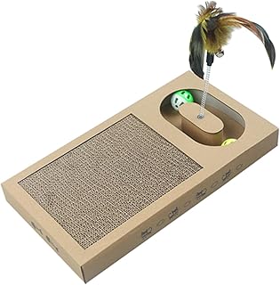 Ipetboom Placa De Arranhar Para Gatos Poste De Brincar Para Gatos Suprimentos Para Atividades De Gatos Brinquedos Para Animais De Estimação Suprimentos Para Animais De Estimação Placa