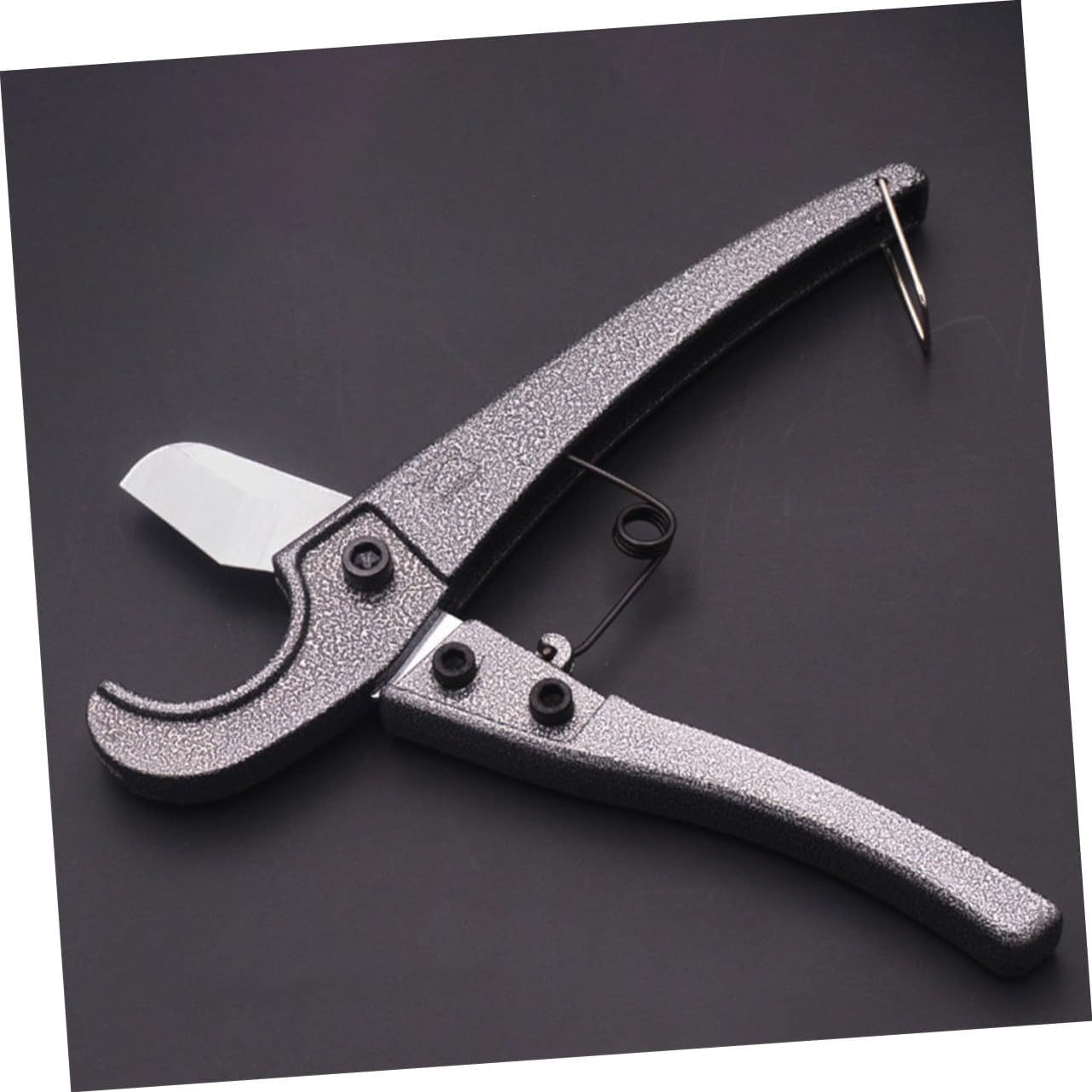 Holibanna Ratcheting Tube Cutter Fast Cutting Tool for Tubing Compact Design for Easy Portability Lock Feature for Storage