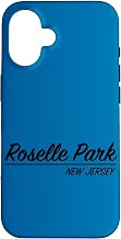 Retro Script Roselle Park NJ Hometown New Jersey Case for iPhone 16
