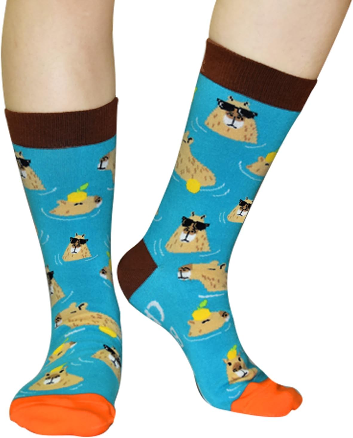 GOLIN Funny Animal Socks Pun Gifts for Women Men Teens, Novelty Crew Socks Humor Gift Idea for Animal Lover - Image 6
