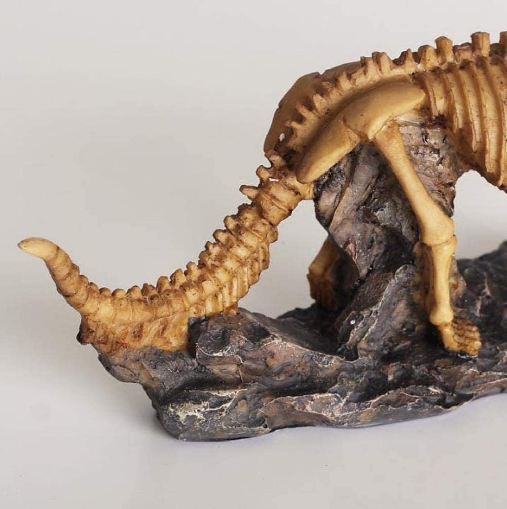 Figurka Ogrodowa,Ozdoby ogrodowe zwierząt dekoracja rzeźba statua Ornamentjurassic World Park Triceratops szkielet kopalna rzeźba dinozaur czaszka statua/dinozaur Model zabawkowy figurka