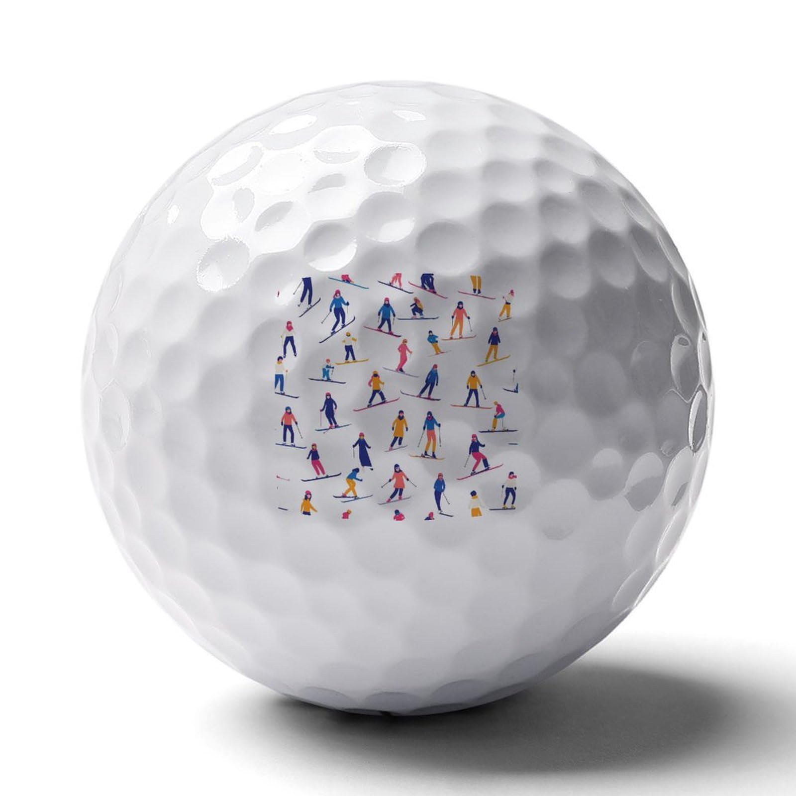 Skiing Sports Custom Golf Ball Soft Practice Golf Balls Performance Distance and Speed for Indoor Outdoor