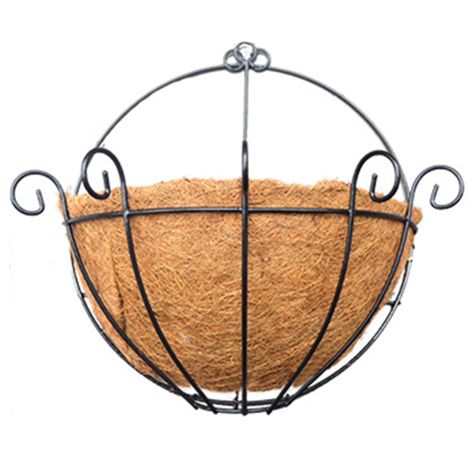 Amazon.co.jp: 植木鉢 吊りバスケット 壁掛け式植鉢/ココナッツ  