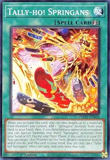 遊戯王 PHHY-EN054 タリホー！スプリガンズ！ Tally-ho! Springans (英語版 1st Edition ノーマル) Photon Hypernova