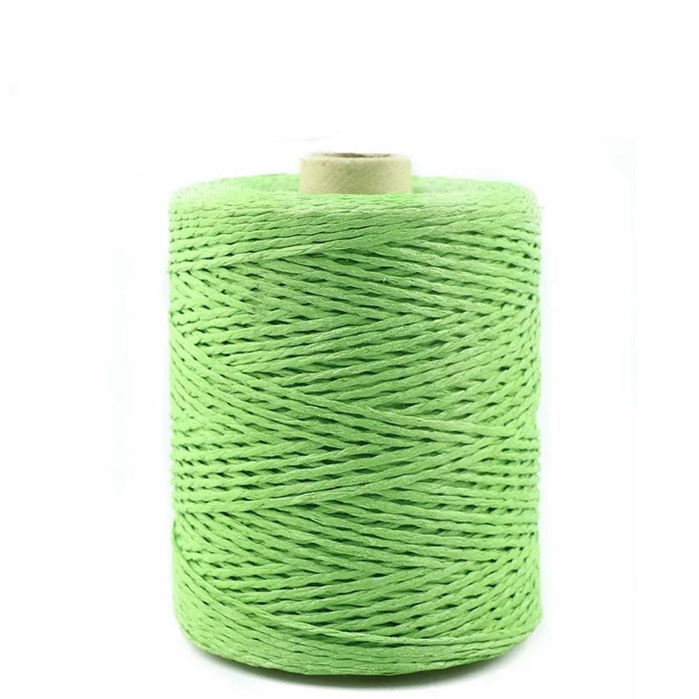 VIXDA Double-Stranded Raffia Paper Yarns 300m 1.5-2mm Thin Yarn for DIY Handmade Sunhat Beach Bag Material Home & Garden