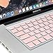 GMYLE Comfortable Touch Ultra Thin Soft Protector Keyboard Cover Compatible for MacBook Air 13 inch (A1369/A1466), Old Version Pro 13 inch (A1278/A1425/A1502), Old Pro 15 inch (A1398) - Rose Quartz