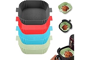 Silicone Air Fryer Liners, Air Fryer Liners, Reusable Silicone Liners
