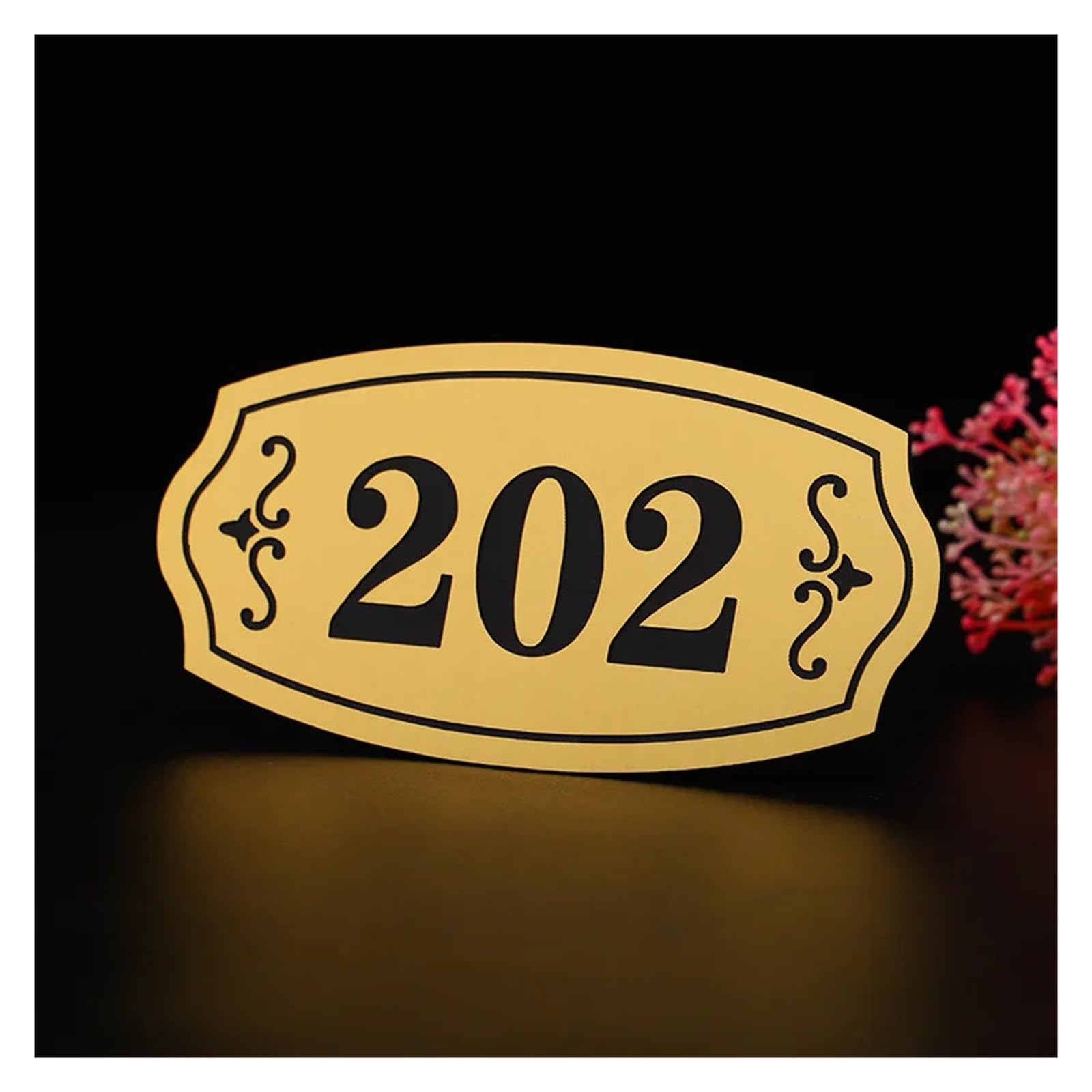 Letreros Con Números Acrílicos for Casa, Placas De Puerta Tienda Oficina, Cartel, Salón Estudio, 2026, 1 Ud(1 pc)
