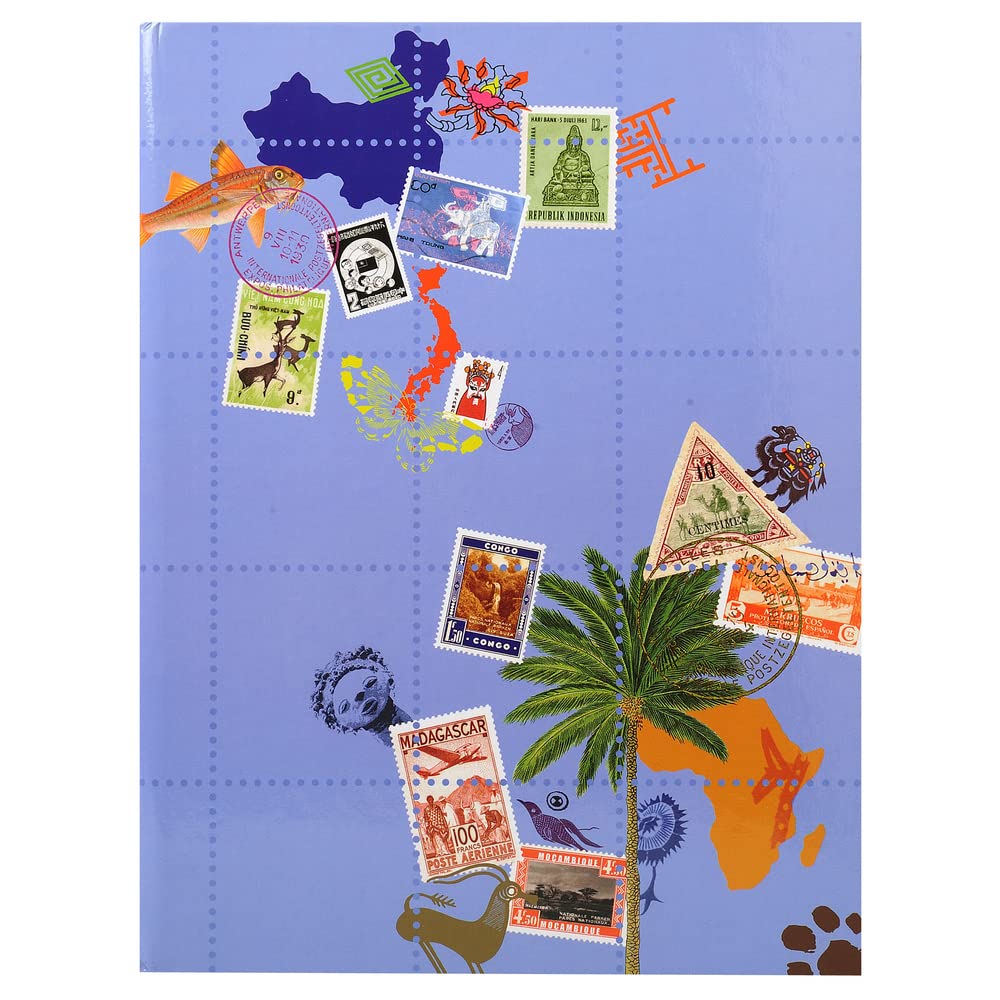 Album de timbres 16 pages globe trotter - 22,5x30,5cm