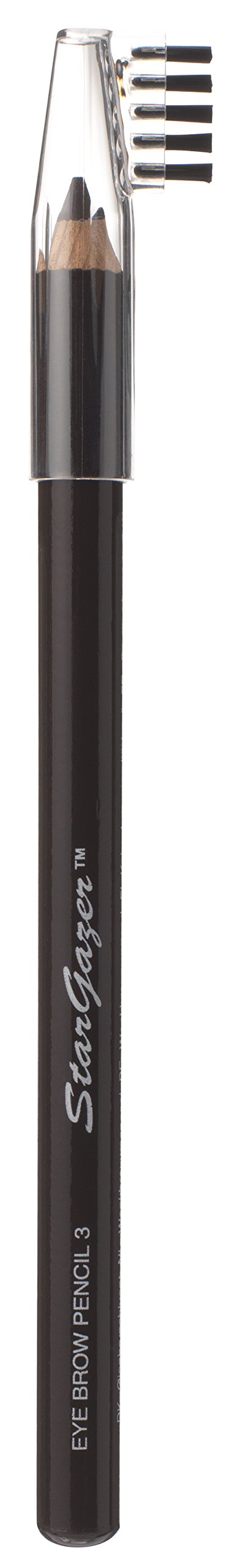 Dark Brown Eyebrow Pencil with Eyebrow Brush to Define Contour your Brows, Number 03