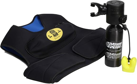 Spare Air Extreme Tank Watersports Rescue Kit, for Scuba Snorkeling Swimming Surfing Kayaking