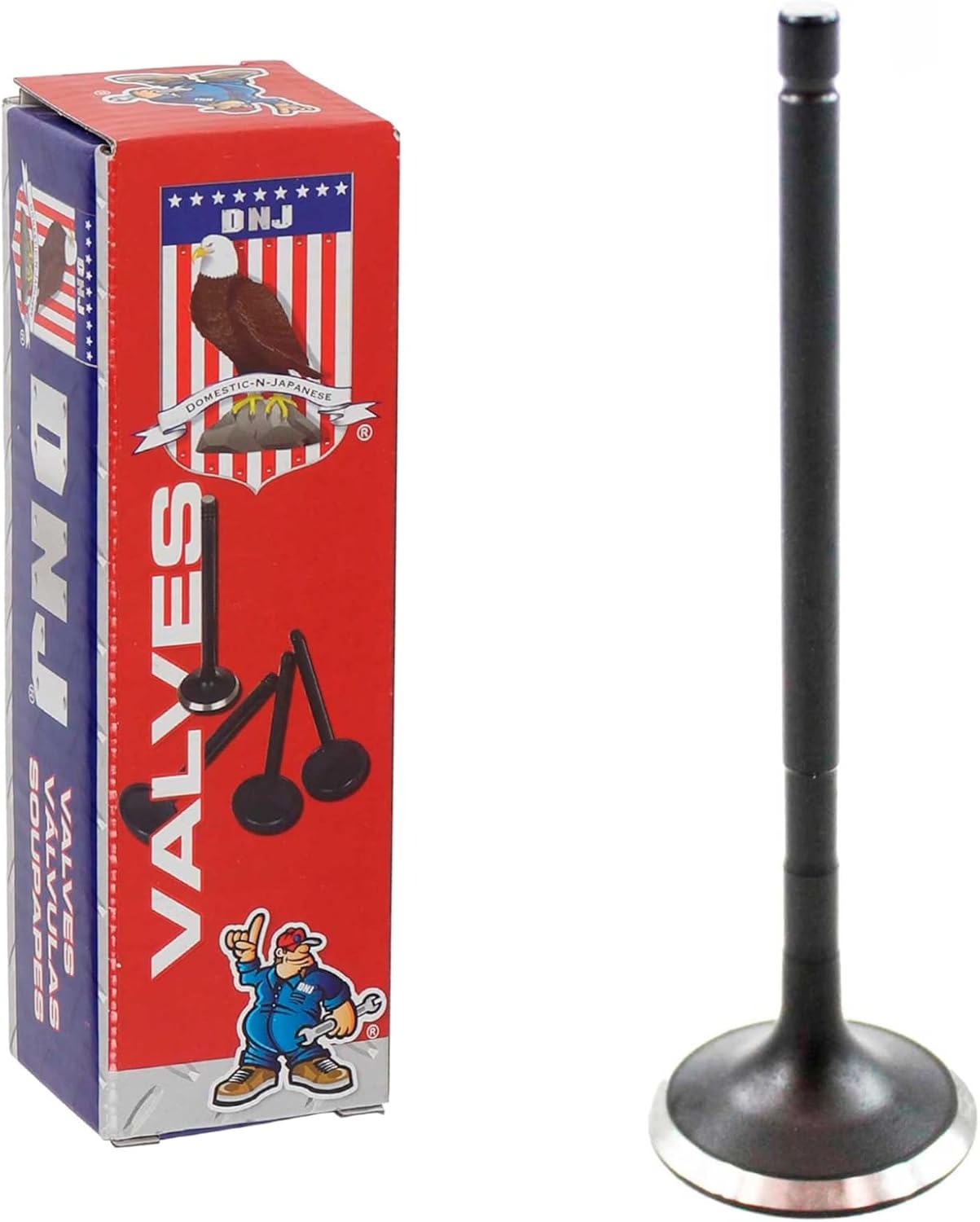 DNJ EV968 Exhaust Valve for 2005-2022 Lexus, Toyota 4Runner, Avalon, Camry 3.5L-5.7L V6 24V DOHC 3456cc