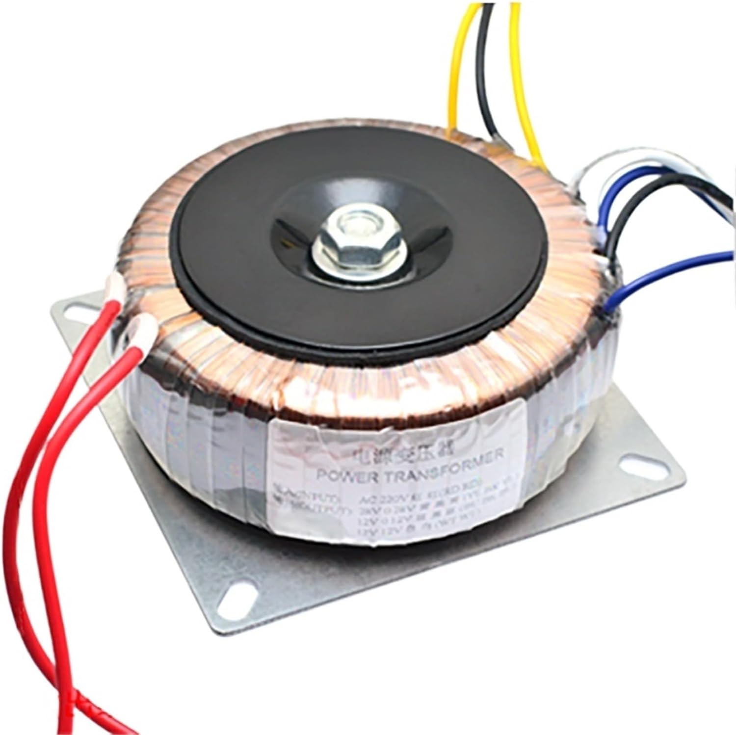1PCS 150w AC Dual 28V/24V Dual 12V Toroidal Power Transformer for TDA7293 LM3886 Amplifier Audio(A,110V)
