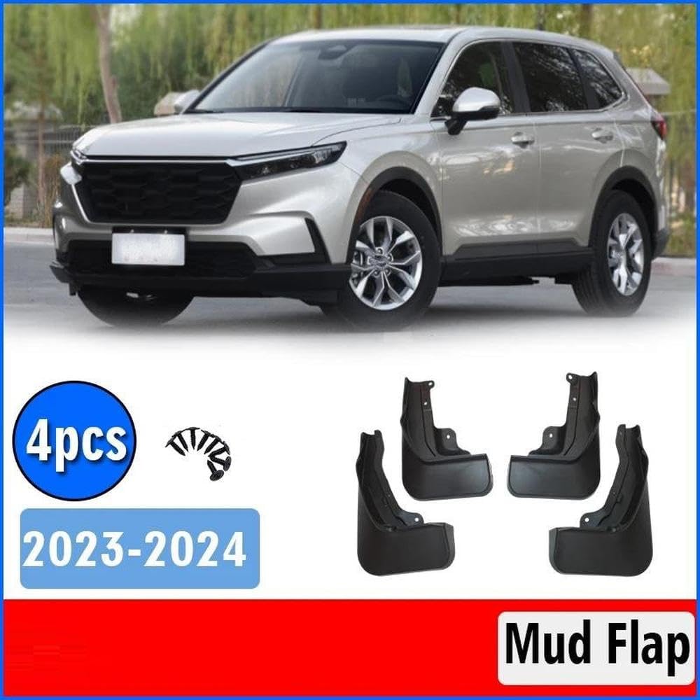 Car Splash Proof Front Rear Wheel Fenders Car Accessories for CRV for CR-V RS 2023 2024 Vehicle Exterior Parts Mudguards