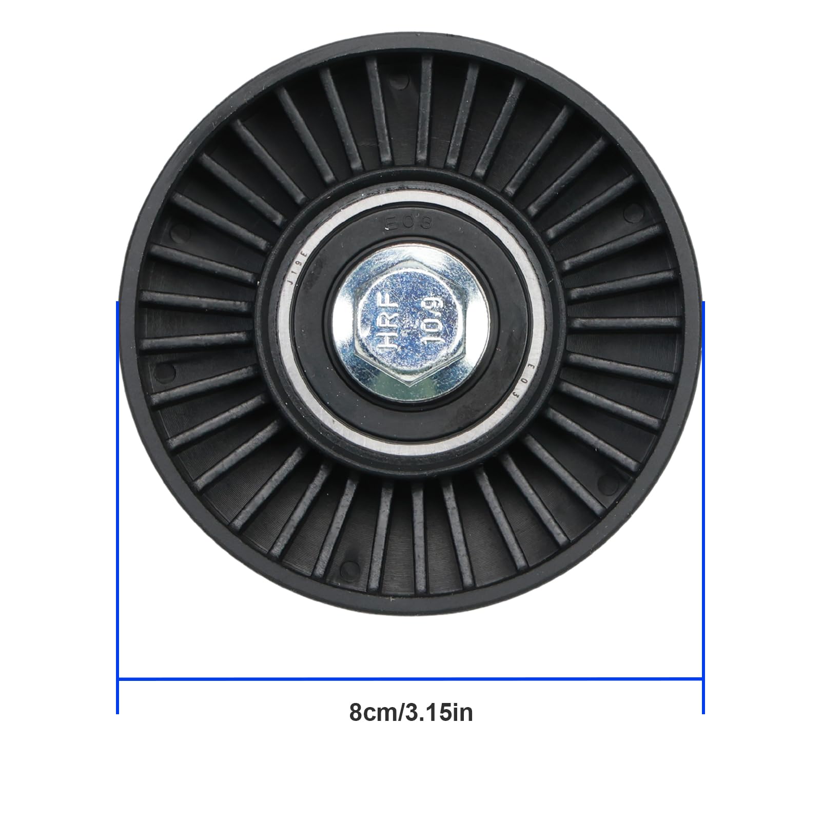 Timing Belt Kit With Tensioner & Idler Pulley - Compatible With BMW 535i, 640i, X5, X6 3.0L Models (2010-2019)