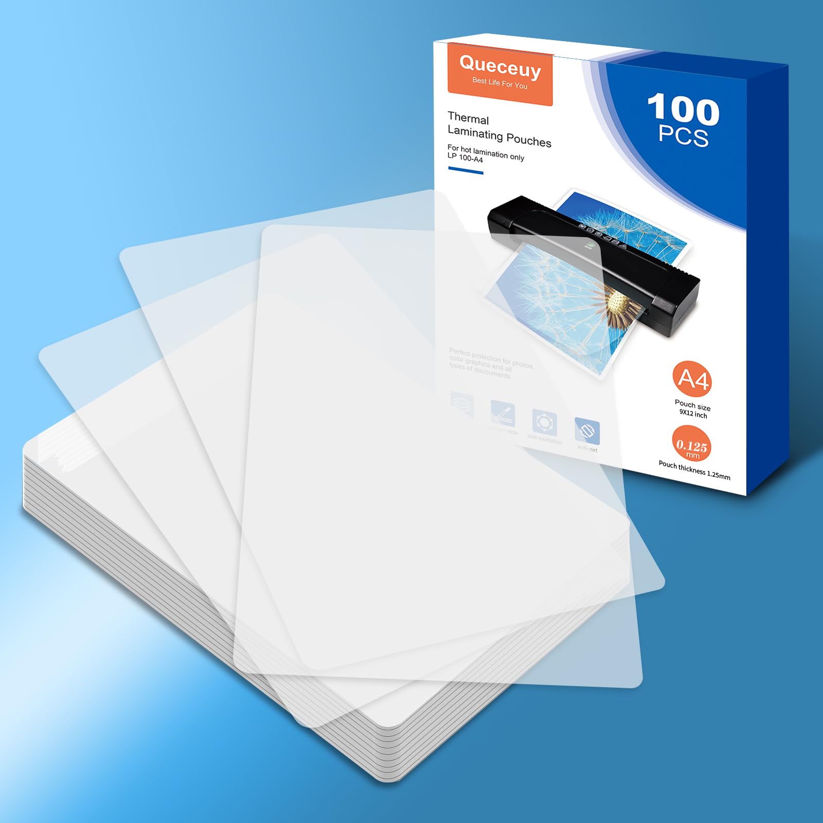 Photo 1 of Silk Plastic Sealing Film Card Protection Film ID Photo Protection Film Over Plastic Film (5miL)