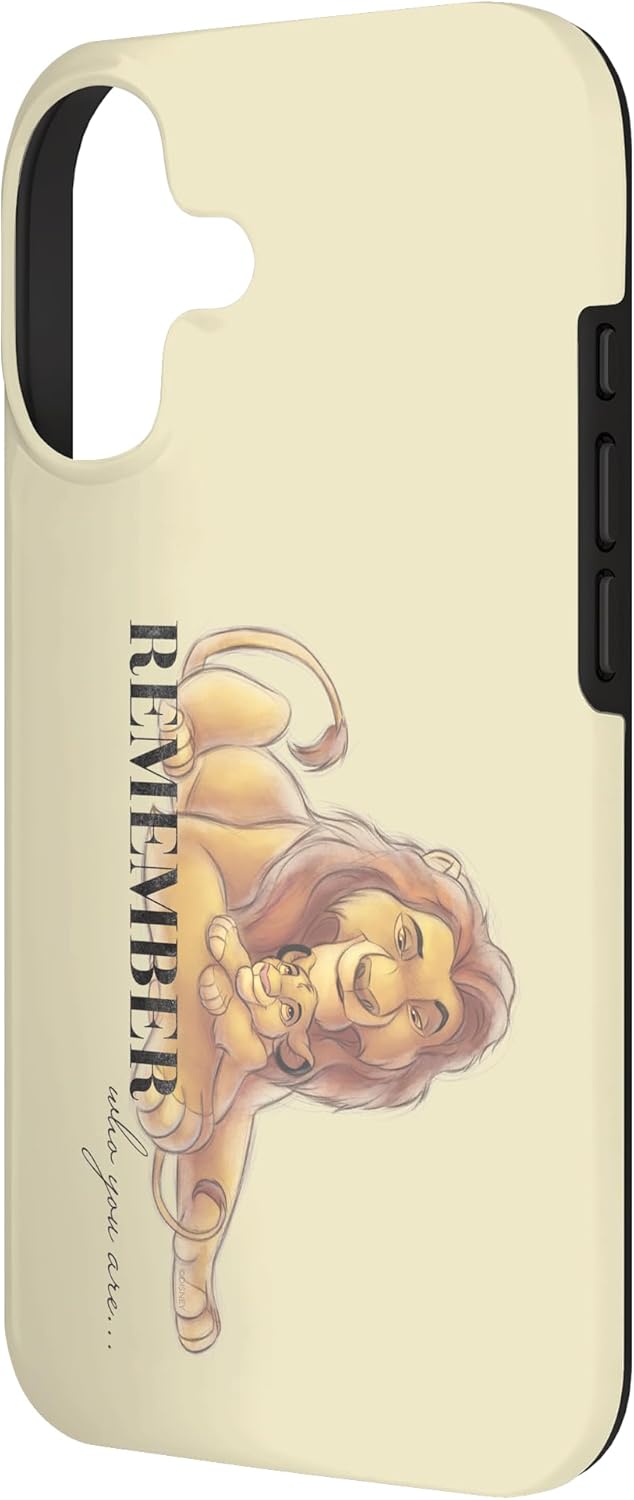 Disney 100 Anniversary The Lion King D100 Quote Remember Case for iPhone 17