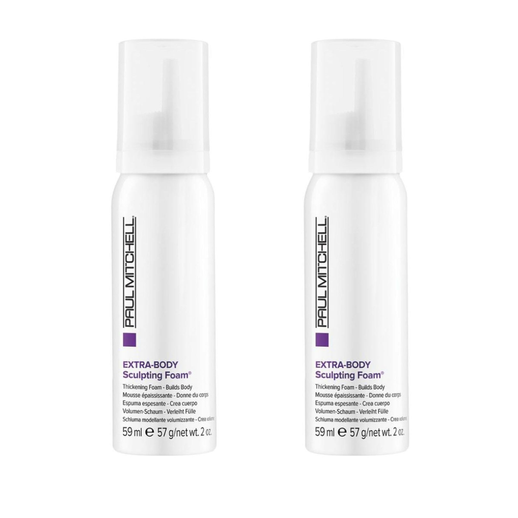 Paul Mitchell Extra-Body Sculpting Foam, Adds Fullness, Touchable Finish, For Fine Hair