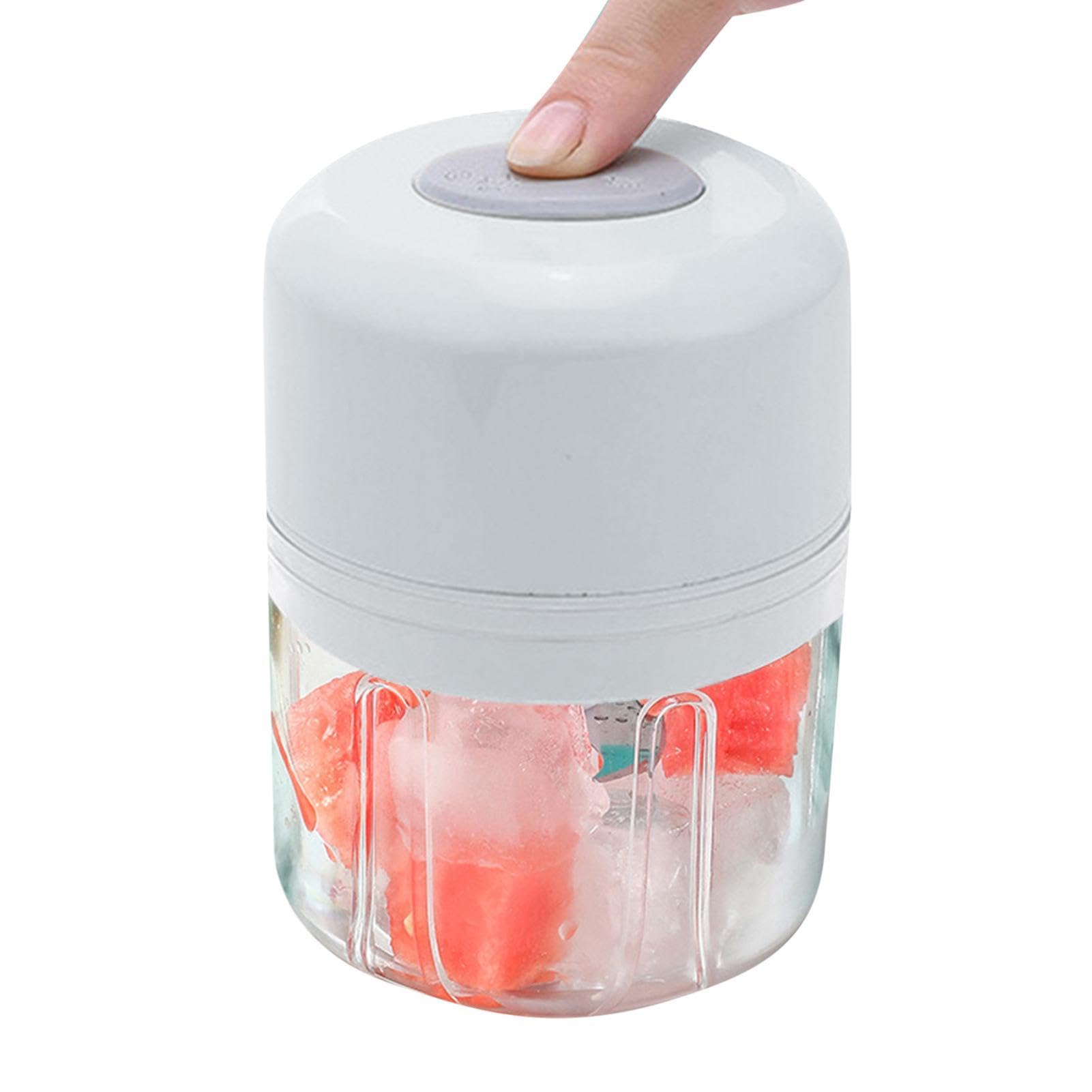 Máquina para hacer hielo raspado - Máquina para afeitar hielo de cocina inalámbrica de 250 ml | Máquina para batidos picadora de carne multifuncional, trituradora para hielo, Máquina para hacer hielo