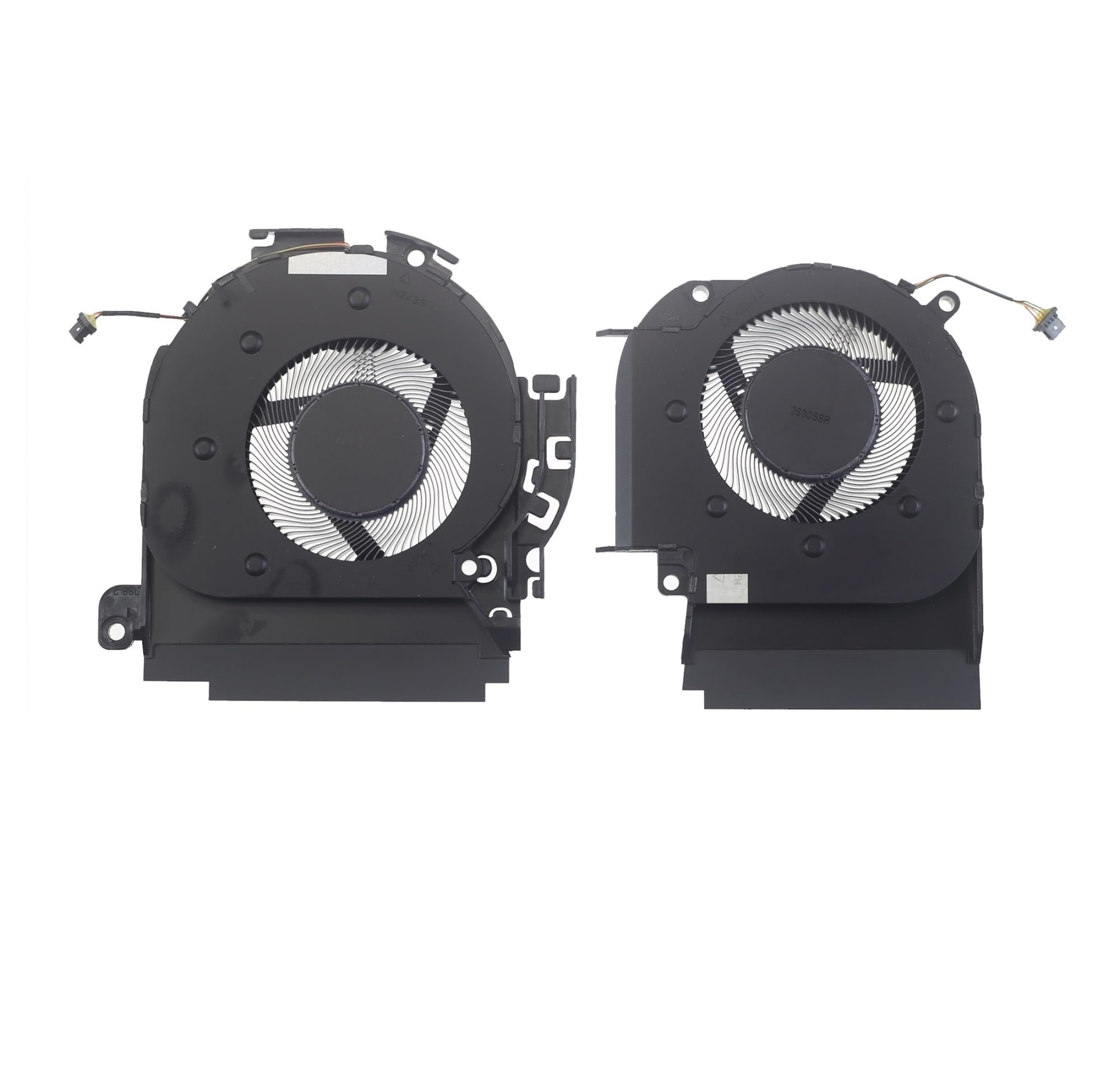 tianwandong Laptop CPU Cooling Fan ND85C22 ND85C23 DC5V 0.5A 4PIN for 16-H 16T-H TPN-C159 16-H0102LA N13388-001 N13387-001(GPU Fan)