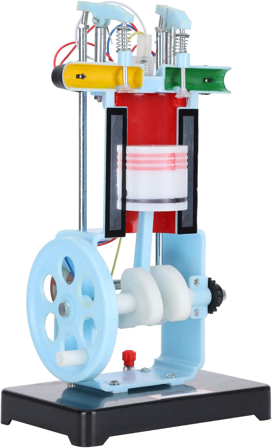 Mini Gasoline Engine Model 4 Stroke Physical Experiment Teaching Demonstrate Working Principle Model Engine Kits Educational Hobby Gift