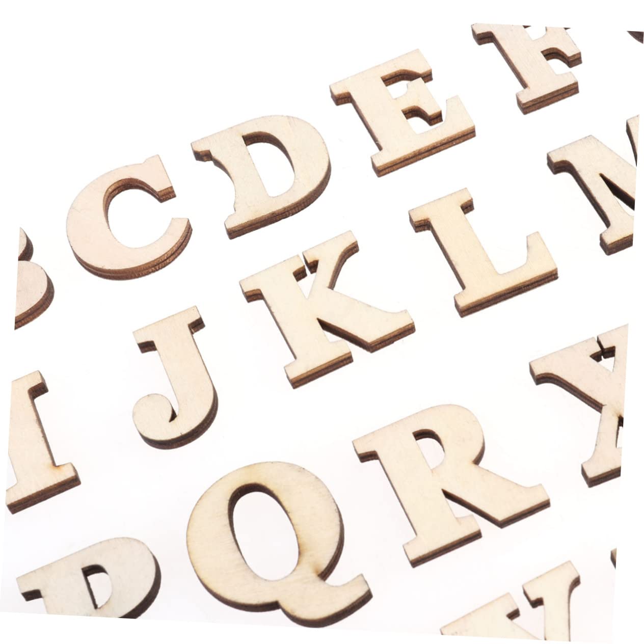 HAPINARY 26pc Wooden Letter Props A-z for Photography Wall Decor Double-Sided Adhesive Letters