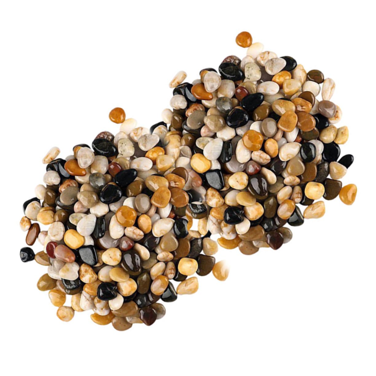 BESPORTBLE 2bolsas Rocas Suaves y Redondas para Piedras Decorativas Guijarros para Jardineras