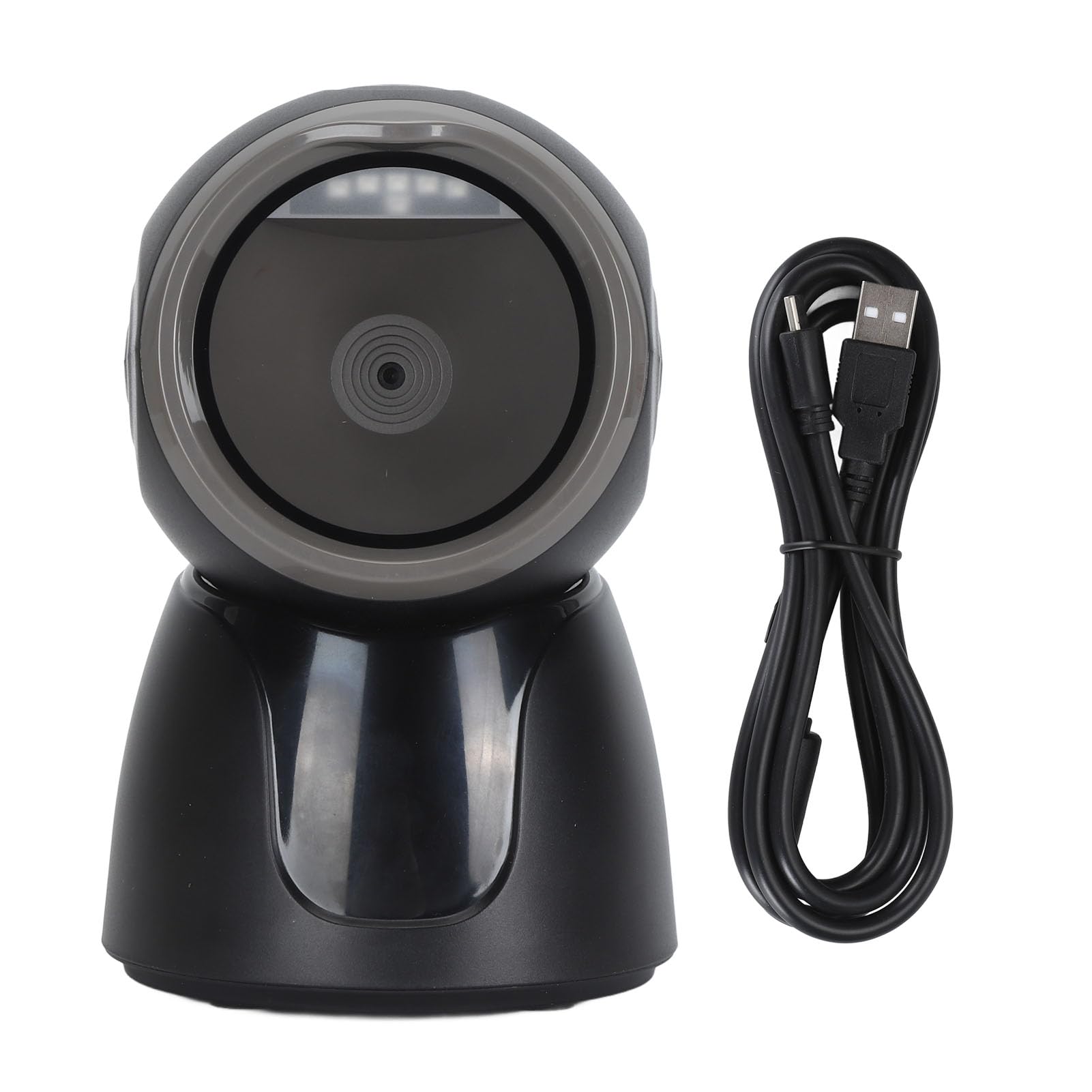 CHICIRIS Lettore di Codici a Barre QR 1D 2D Omnidirezionale Lettore USB Automatico Veloce per Supermercati e Negozi Al Dettaglio