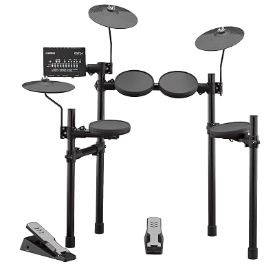 YAMAHA DTX402K DTX Electronic Drum Kit, Black