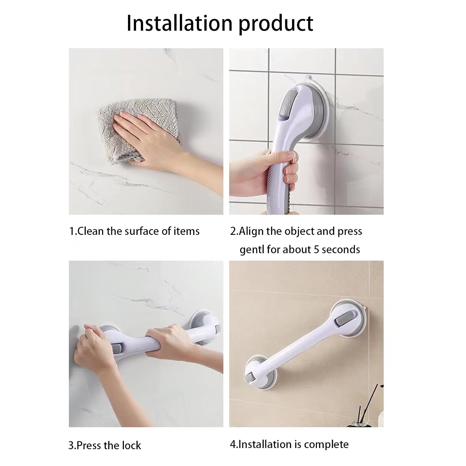 Grip Double Suction Cup DIY Sewing Tools Handle for Quilting Patchwork